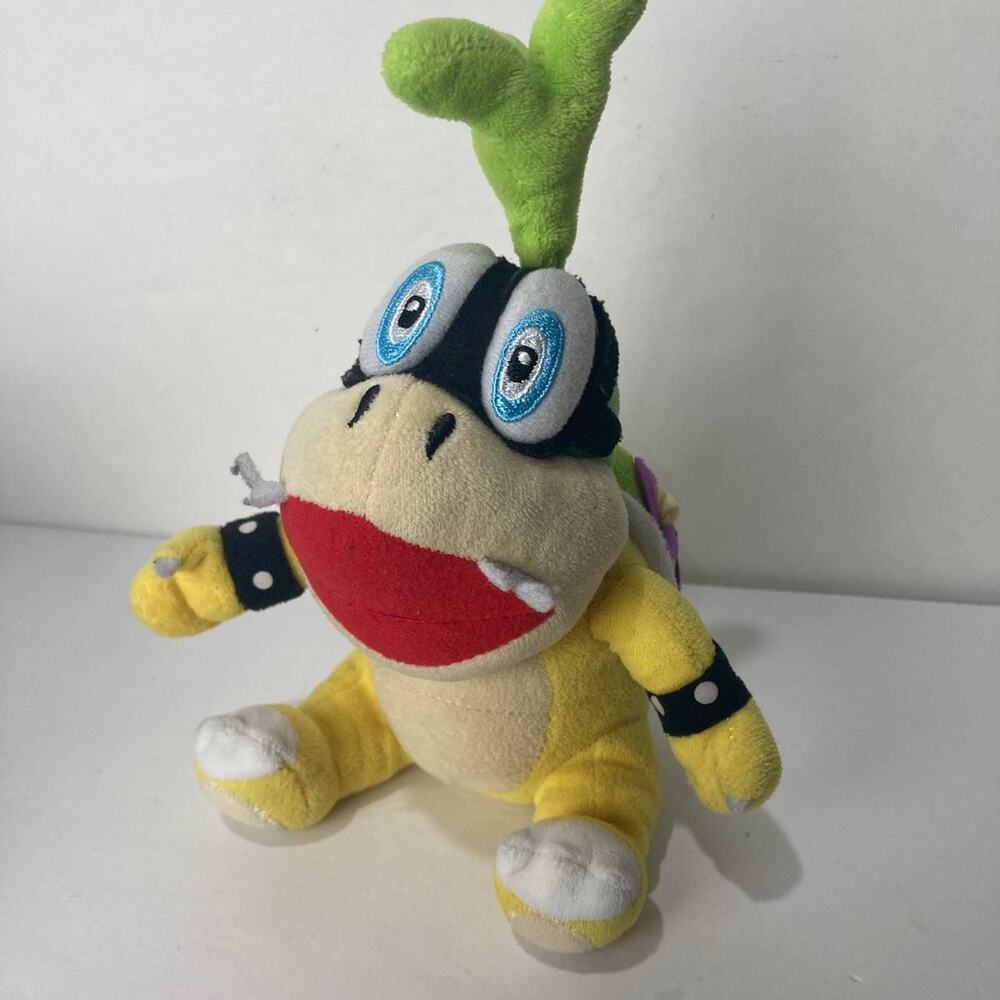 Super Mario Iggy Koopa Plush Toy 8” Nintendo